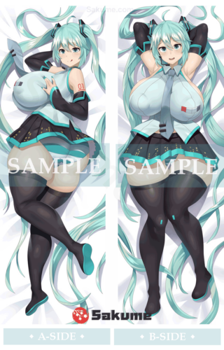 211002 Hatsune Miku Dakimakura Body Pillow Cover | Vocaloid