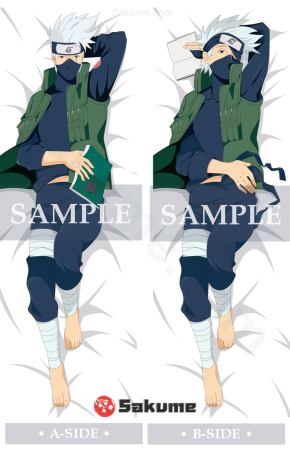 211035 Kakashi Hatake Male Anime Body Pillow | Naruto