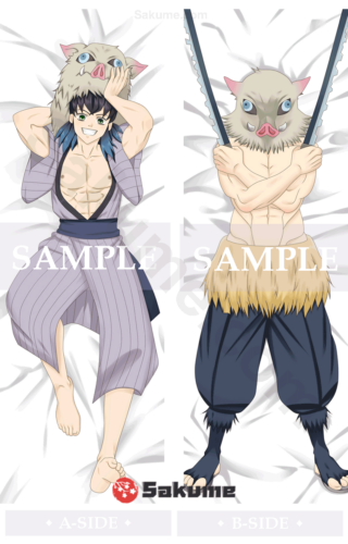 21134 Inosuke Hashibira Husband Pillowcase | Kimetsu no Yaiba