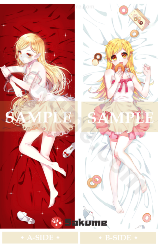 21135 Shinobu Oshino Anime Body Pillow Case | Bakemonogatari