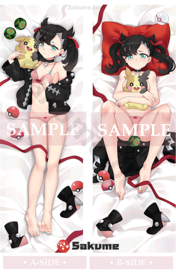 22015 2 Marnie (Galar) Anime Body Pillow Cover | Pokémon
