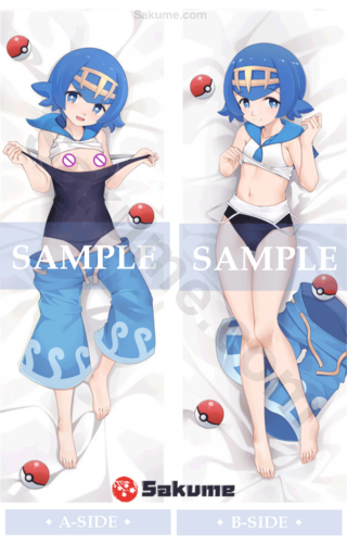 22016 2 H Lana Naked Waifu Body Pillow | Pokémon