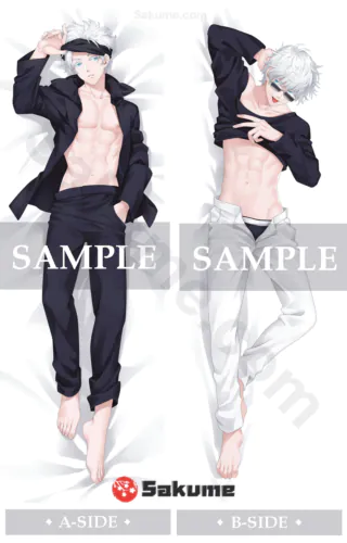 Sakume 9321010 2 Satoru Gojo Male Anime Body Pillow | Jujutsu Kaisen