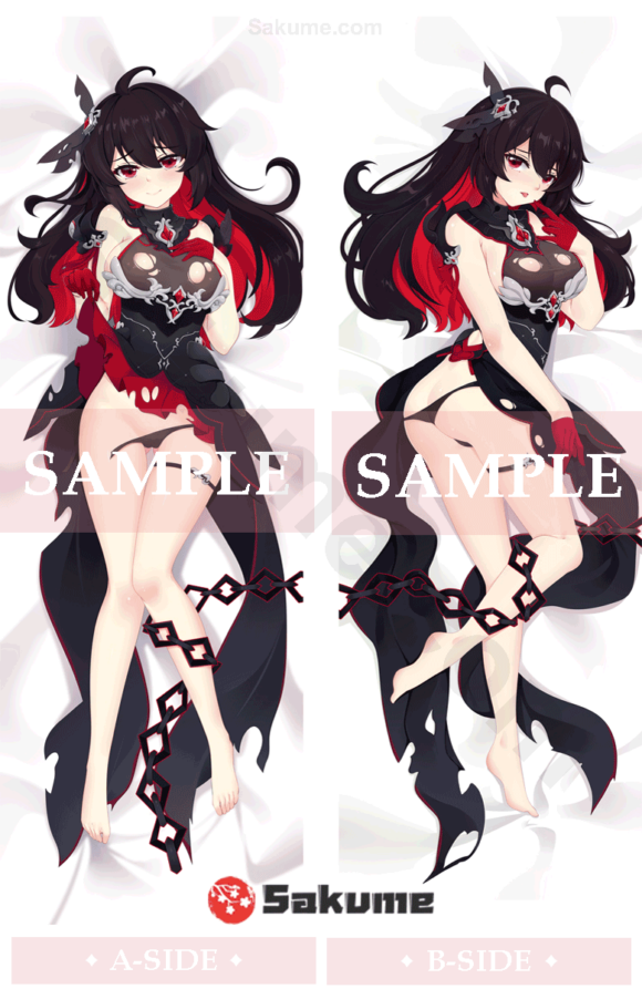 Sakume 9321025 2 Seele Vollerei Waifu Body Pillow Cover | Honkai Impact 3rd