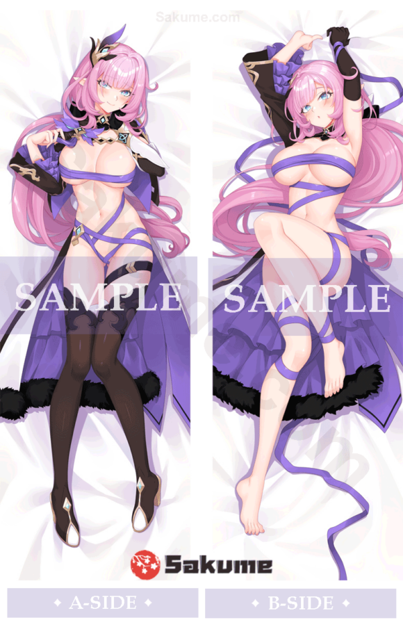 Sakume 9321053 2 Elysia Dakimakura Body Pillow Cover | Honkai Impact 3rd