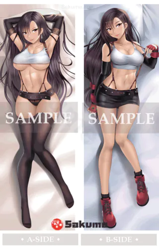 Sakume 93211125 Tifa Lockhart Body Pillow | Final Fantasy