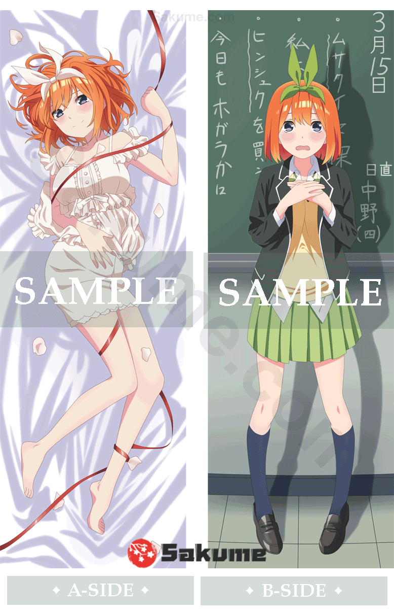 Buy Sakume Yotsuba Nakano Anime Body Pillow Cover