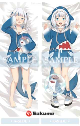 Sakume 9321412 Sakume Gawr Gura Dakimakura Waifu | Virtual YouTuber