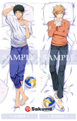 Sakume 9321449 Yusuke Igarashi Nozomu Nanashima Body Pillow Case | Watashi ga Motete Dousunda Kiss Him, Not Me!