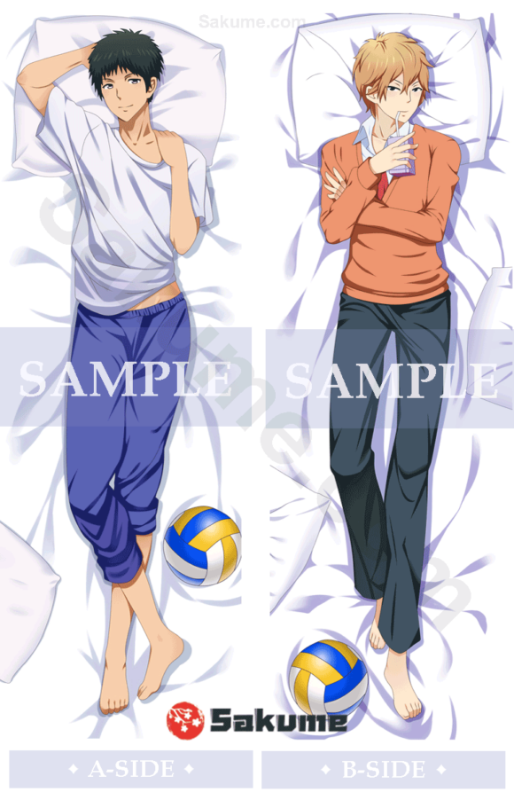 Sakume 9321449 Yusuke Igarashi Nozomu Nanashima Body Pillow Case | Watashi ga Motete Dousunda Kiss Him, Not Me!