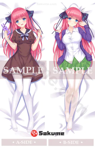 Sakume 9321639 Nino Nakano Anime Body Pillow Cover | 5Toubun no Hanayome The Quintessential Quintuplets