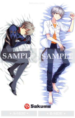 Sakume 9321723 Neon Genesis Evangelion Kaworu Nagisa Male Dakimakura Body Pillow Cover | EVA