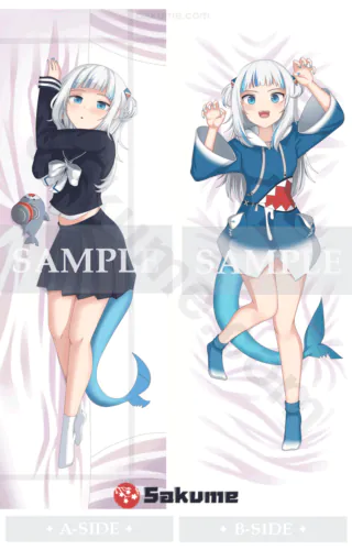 Sakume 9321801 Gawr Gura Waifu Dakimakura | Virtual YouTuber