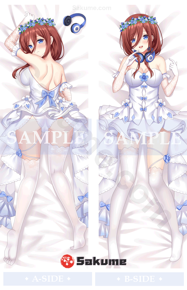 Sakume 9321808 Miku Nakano Anime Dakimakura | 5Toubun no Hanayome The Quintessential Quintuplets