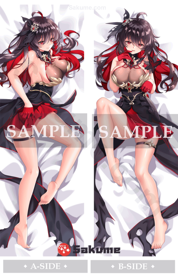 Sakume 9321832 Seele Vollerei Waifu Body Pillow Case | Honkai Impact 3rd