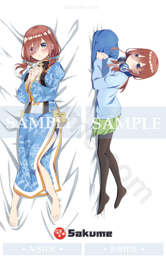 Sakume 9321904 Miku Nakano Waifu Dakimakura | 5Toubun no Hanayome The Quintessential Quintuplets