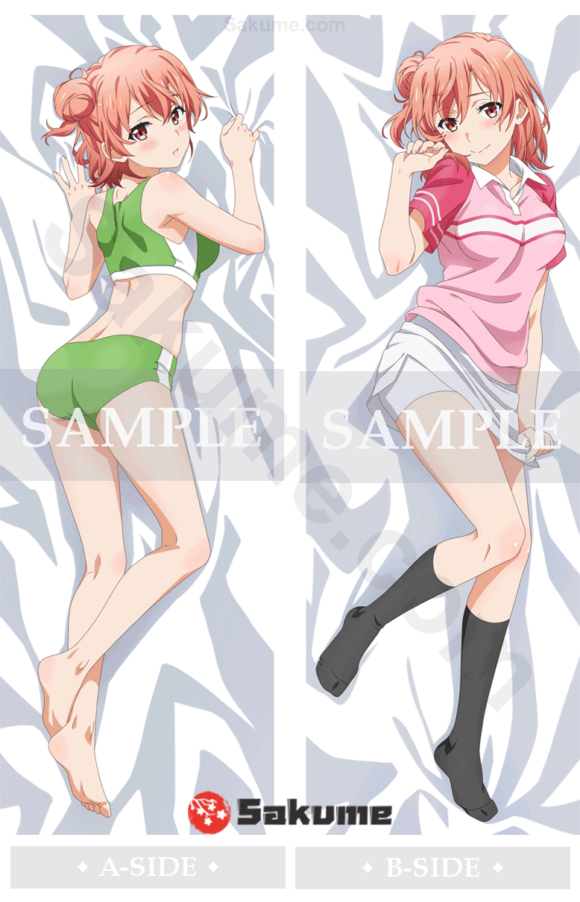 Sakume 9321930 Yui Yuigahama Dakimakura Body Pillow Cover | OreGairu Yahari Ore no Seishun Love Comedy wa Machigatteiru. My Youth Romantic Comedy Is Wrong, As I Expected