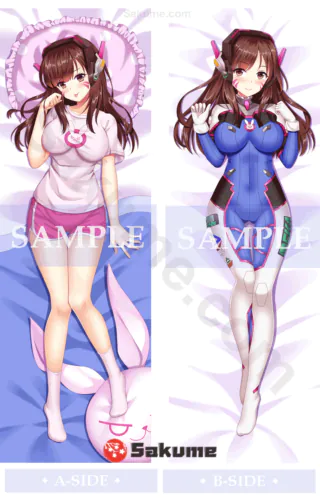 Sakume 9321933 D.Va Dakimakura Waifu | Overwatch