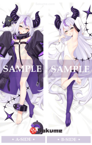 Sakume 9322002 2 La+ Darknesss Waifu Body Pillow Case | Virtual YouTuber