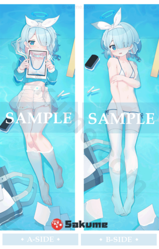 Sakume 9322041 2 Arona Dakimakura Pillow | Blue Archive