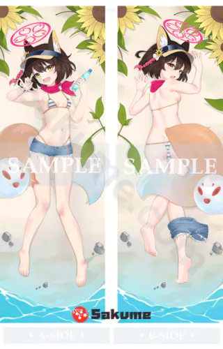 Sakume 9322046 1 Kuda Izuna Nude Waifu Dakimakura | Blue Archive