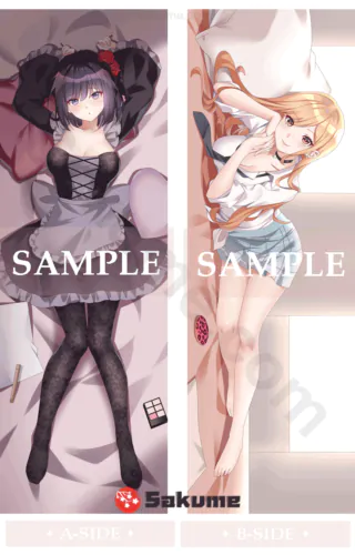 Sakume 9322229 Shizuku Kuroe Marin Kitagawa Anime Body Pillow Cover | Sono Bisque Doll wa Koi wo Suru (My Dress Up Darling)