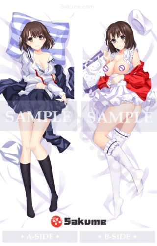 Sakume 9322833 Megumi Katou Waifu Body Pillow Cover | Saekano How to Raise a Boring Girlfriend