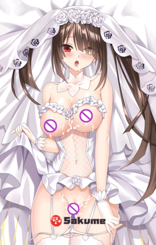 Sakume 9322838 H Wedding Dress Kurumi Tokisaki Hentai Waifu Body Pillow | Date A Live