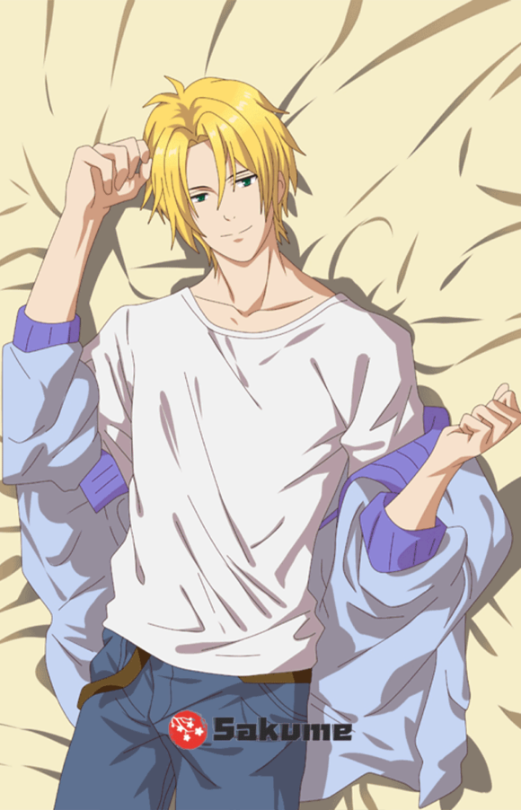 Sakume 9322858 Aslan Jade Callenreese Male Dakimakura | Banana Fish