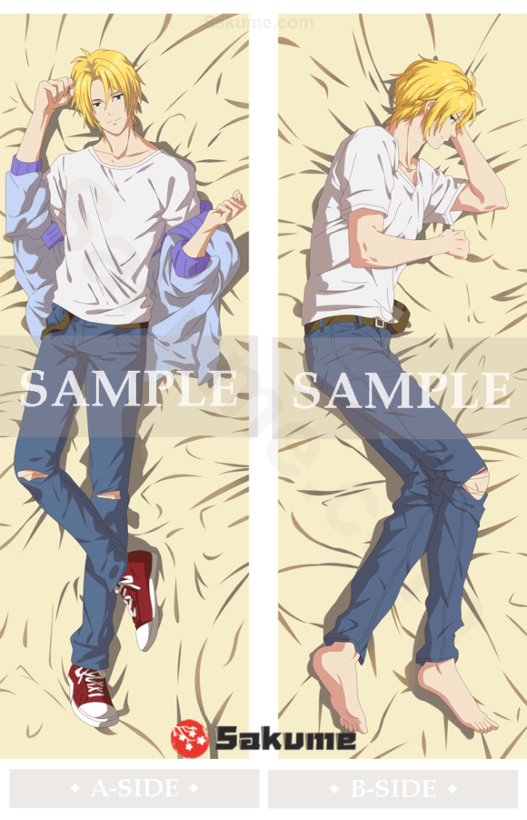 Sakume 9322858 Aslan Jade Callenreese Male Dakimakura | Banana Fish