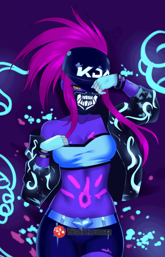Buy KDA Akali Body Pillow League of legends Body Pillow Sakume