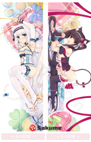 Sakume 9320001 2 Chocola & Vanilla Anime Waifu Pillow | Nekopara