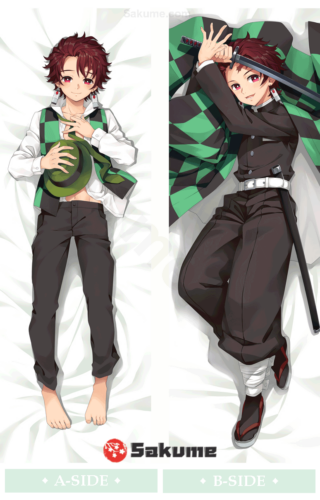 Sakume 9320007 1 Tanjiro Kamado Male Body Pillow | Kimetsu no Yaiba Demon Slayer