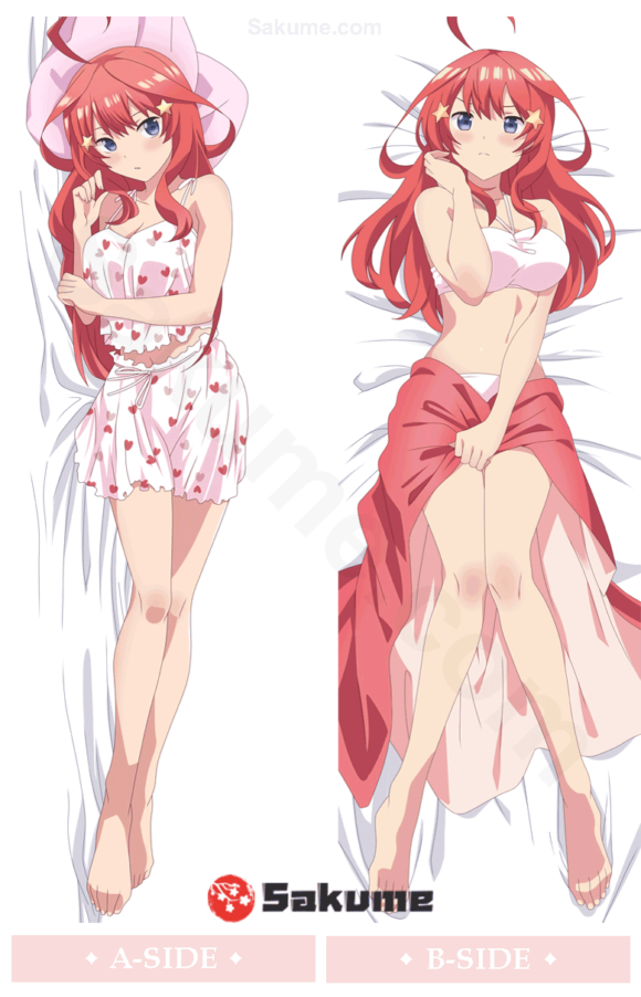 Sakume 9320128 Itsuki Nakano Anime Body Pillow Cover | 5Toubun no Hanayome The Quintessential Quintuplets