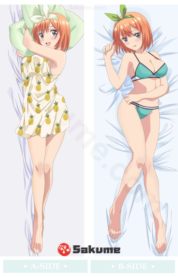 Sakume 9320129 Yotsuba Nakano Anime Body Pillow | 5Toubun no Hanayome The Quintessential Quintuplets