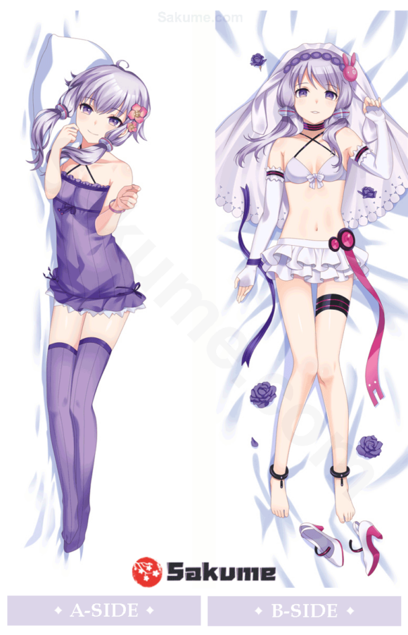 Sakume 9320202 Yuzuki Yukari Swimwear Wedding Wifu Body Pillow | Vocaloid