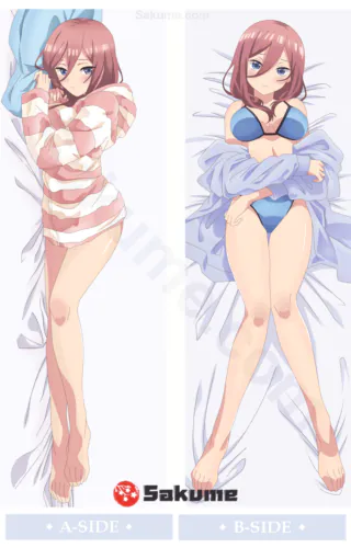 Sakume 9320224 Miku Nakano Waifu Body Pillow | 5Toubun no Hanayome The Quintessential Quintuplets