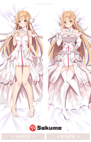 Sakume 9320406 SAO Yuuki Asuna Dakimakura Body Pillow Cover | Sword Art Online