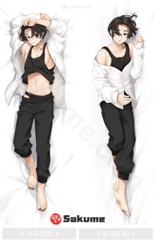 Sakume 9321081 1 Black Hair Mikey Manjiro Sano Husband Pillowcase | Tokyo Revengers