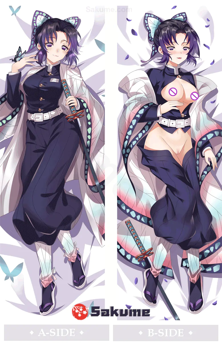 Buy Shinobu Kocho Naked Waifu Body Pillow | Kimetsu no Yaiba Demon Slayer  Body Pillow | Sakume