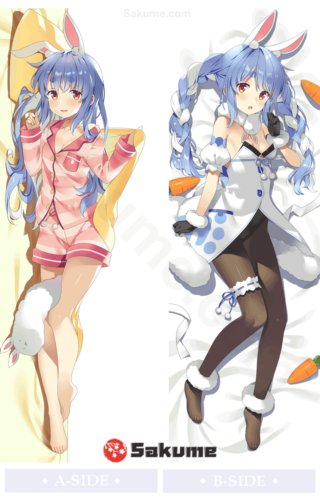 Sakume 93211204 Usada Pekora Waifu Body Pillow Case | Virtual YouTuber