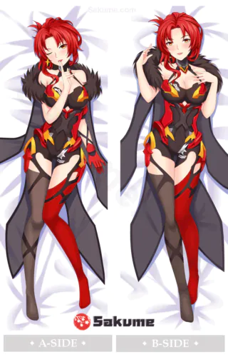 Sakume 93211256 Murata Himeko Waifu Body Pillow Cover | Honkai Impact 3rd