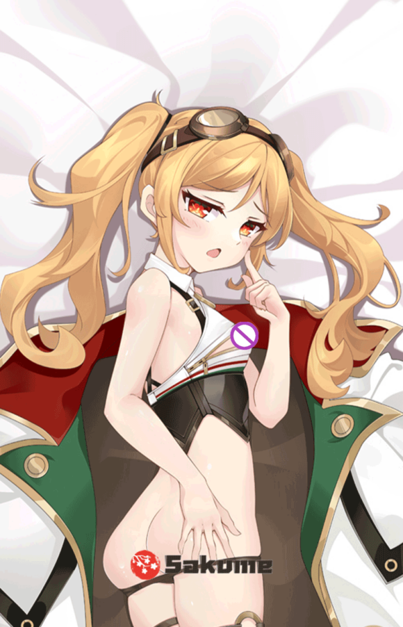 Sakume 9322051 2 H Azur Lane RN Leonardo Da Vinci Uncensored Waifu Body Pillow