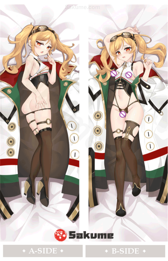 Sakume 9322051 2 H Azur Lane RN Leonardo Da Vinci Uncensored Waifu Body Pillow