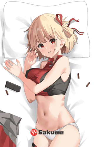 Sakume 9322902 Chisato Nishikigi Anime Body Pillow Cover | Lycoris Recoil