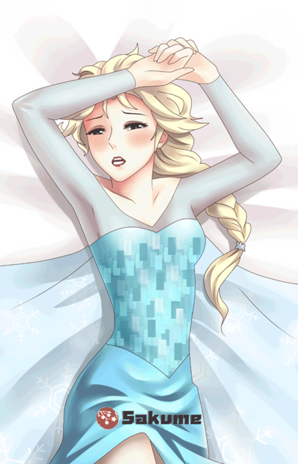 Sakume 9322947 Frozen Elsa Dakimakura | Frozen Elsa