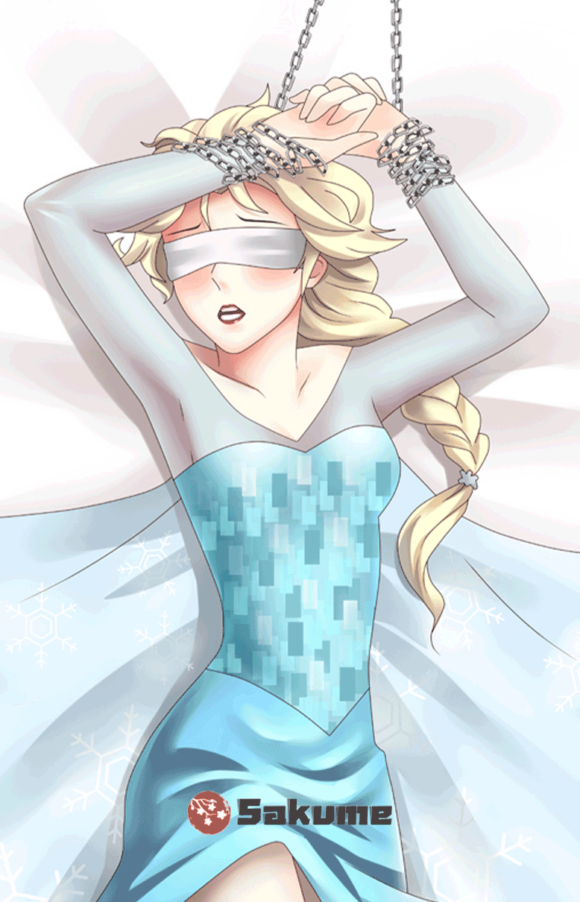 Sakume 9322948 Frozen Elsa Waifu Pillow | Frozen Elsa
