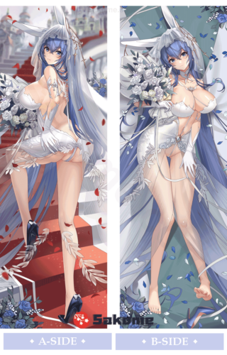 Sakume 9322950 New Jersey Wedding Skin Waifu Body Pillow | Azur Lane