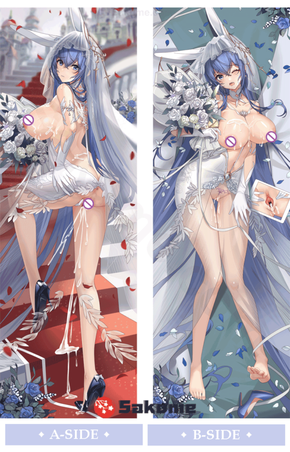 Sakume 9322952 H New Jersey Wedding Skin Uncensored Waifu Body Pillow | Azur Lane