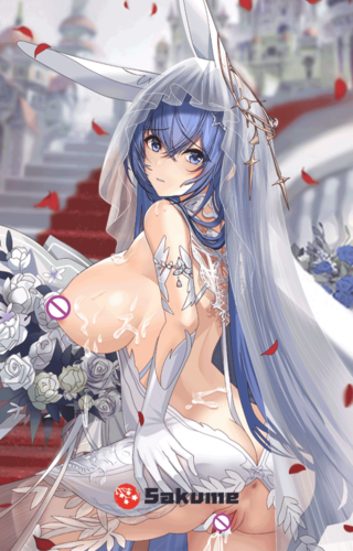 Sakume 9322953 H New Jersey Wedding Skin Uncensored Body Pillow | Azur Lane